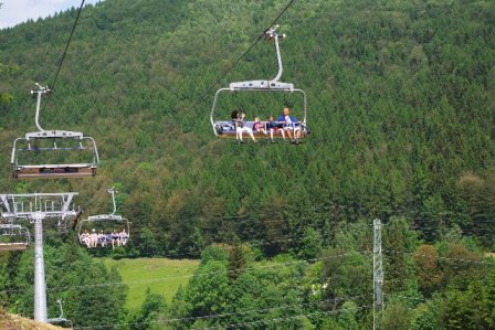 Lanovka - areál Kouty - horské centrum zábavy a sportu